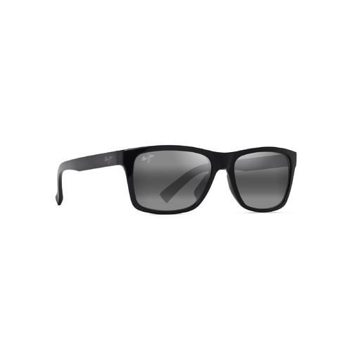 Maui Jim Kowelo 345-02 Shiny Black / Neutral Grey Polarised Lenses