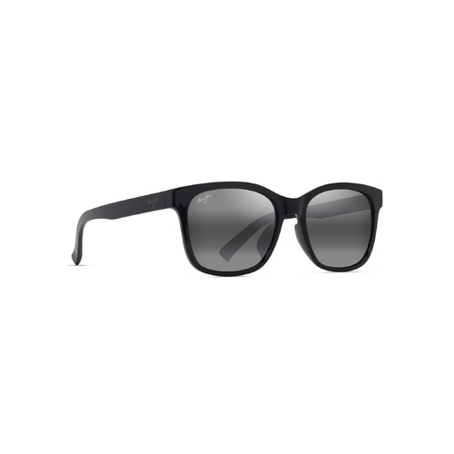Maui Jim Owelo 346-02 Shiny Black / Neutral Grey Polarised Lenses