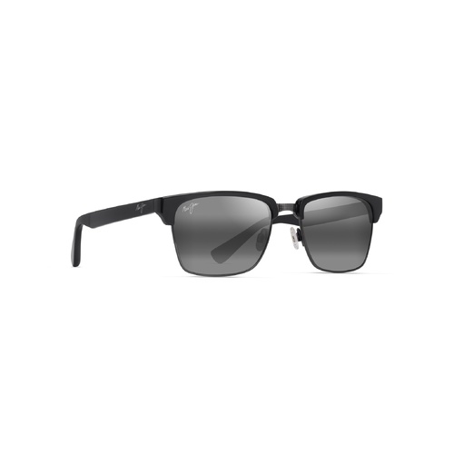 Maui Jim Kawika XL 354-02 Shiny Black / Neutral Grey Polarised Lenses