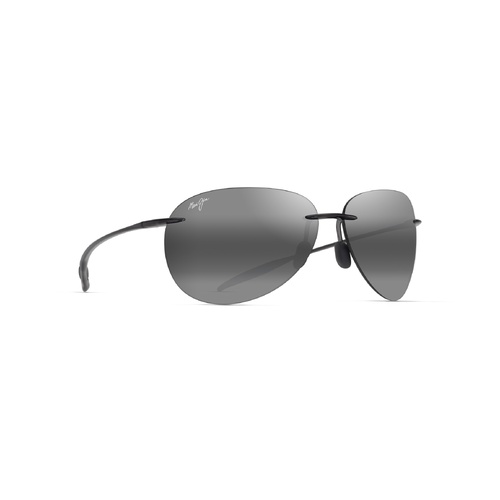 Maui Jim Sugar Beach 421-14 Shiny Transparent Light Grey / Neutral Grey Polarised Lenses
