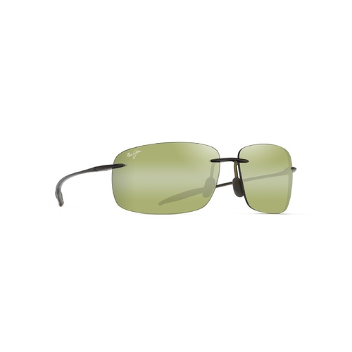 Maui Jim Breakwall HT422-15 Shiny Transparent Khaki Green / Maui HT Polarised Lenses