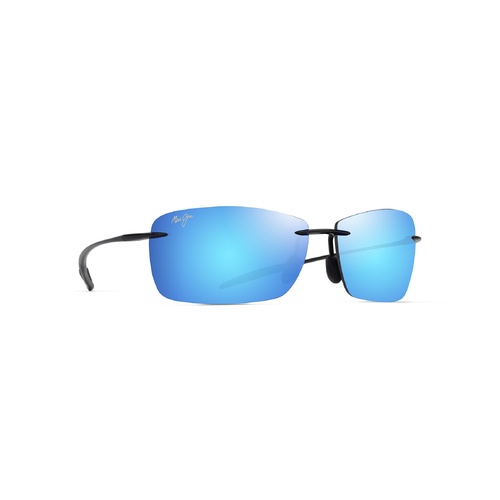 Maui Jim Lighthouse B423-02 Shiny Black / Blue Hawaii Polarised Lenses