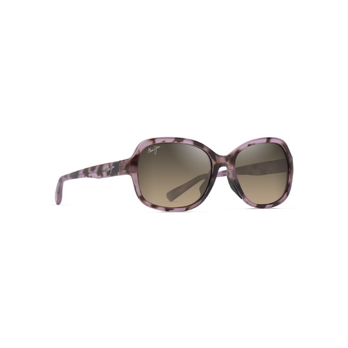 Maui Jim Hiluhilu HS355-10A Shiny Spotted Pink Havana / HCL Bronze Polarised Lenses