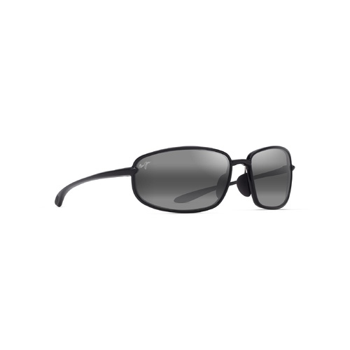 Maui Jim Ho'okipa R Lite 370-02 Shiny Black / Neutral Grey Polarised Lenses
