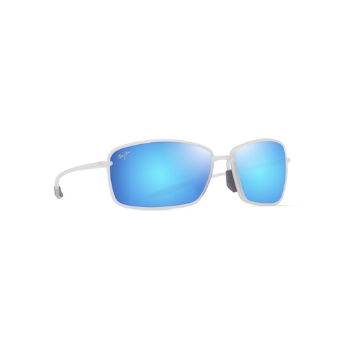 Maui Jim Malu B371-05 Matte Crystal / Blue Hawaii Polarised Lenses