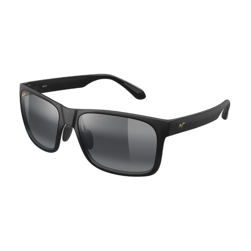 Maui Jim Red Sands XL 358-02 Matte Black / Neutral Grey Polarised Lenses