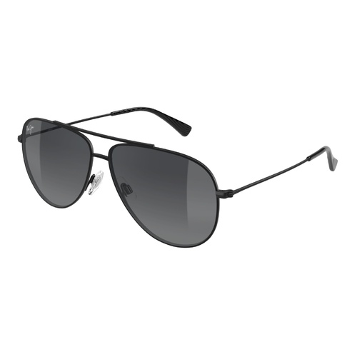 Maui Jim Hauoli GS665-02 Matte Black Varnish / Neutral Grey Polarised Lenses