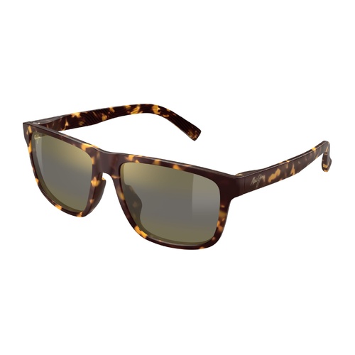 Maui Jim Puali H363-10 Matte Dark Havana / HCL Bronze Polarised Lenses
