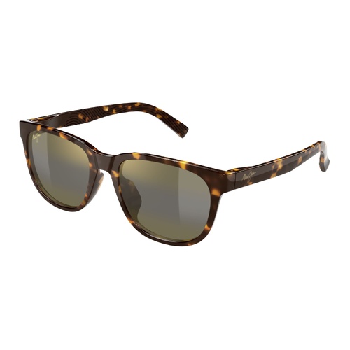Maui Jim Puali Asian Fit H365-10 Shiny Dark Havana / HCL Bronze Polarised Lenses