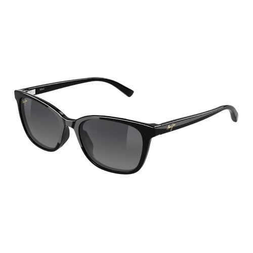 Maui Jim Kukaulani GS360-02 Shiny Black / Neutral Grey Polarised Lenses