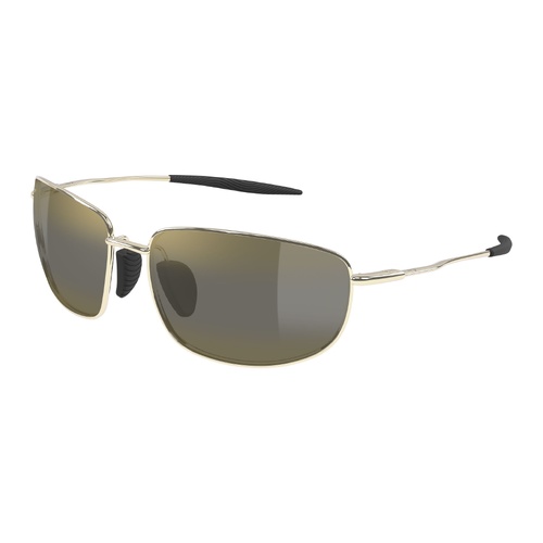 Maui Jim Ho'okipa Ultra M H369-16 Shiny Light Gold / HCL Bronze Polarised Lenses
