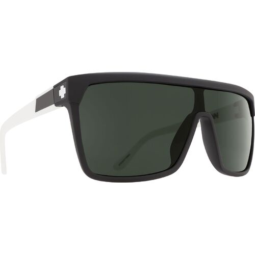 Spy Flynn 670323770863 Matte Ebony Ivory / Happy Gray Green Lenses