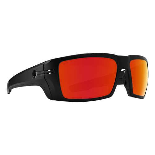 Spy Rebar 6700000000169 ANSI Matte Black / Happy Bronze Red Spectra Mirror Lenses