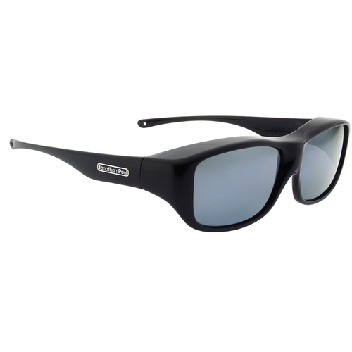 Fitovers Quamby QL001 Eternal Black / Grey Silver Blue Mirror Polarised Lenses