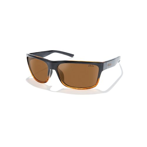 Zeal Rampart 11744 Gloss Torched Woodgrain / Copper Polarised Lenses
