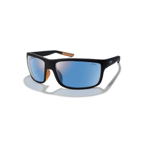 Zeal Red Cliff 12038 Pitch Black / Horizon Blue Polarised Lenses