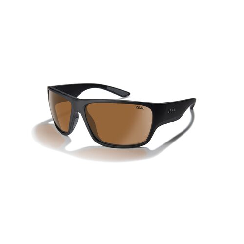 Zeal Decker 12690 Matte Black / Copper Polarised Lenses