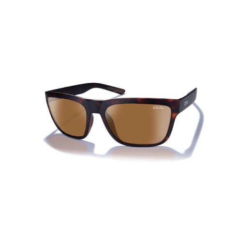 Zeal Kittredge 12821 Matte Brown Havana / Copper Polarised Lenses