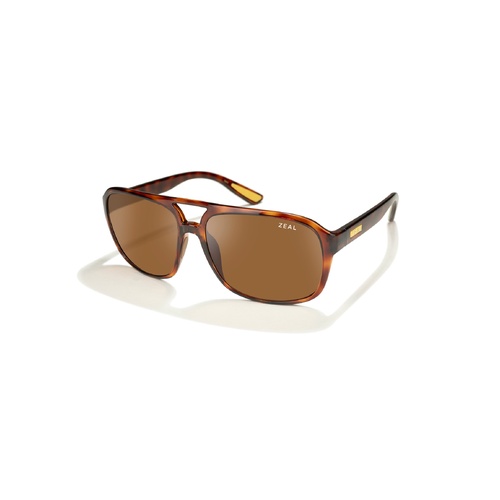 Zeal Rangely 12990 Gloss Red Havana / Copper Polarised Lenses