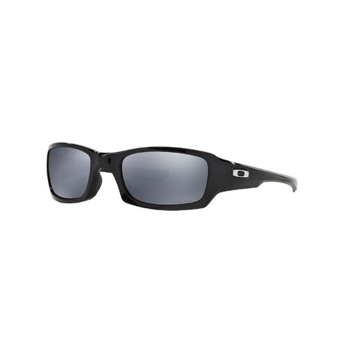 Oakley Fives Squared OO9238-06 Polished Black / Black Iridium Polarised Lenses