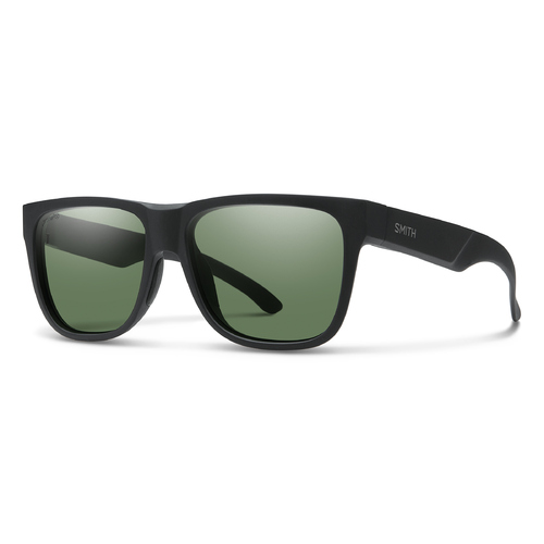 Smith Lowdown 2.0 003/L7 55 Matte Black / Green Polarised Lenses