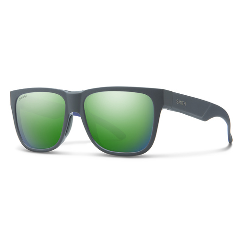 Smith Lowdown 2 8HT MC 55 Matte Grey Blue / Green Mirror Chromapop Lenses