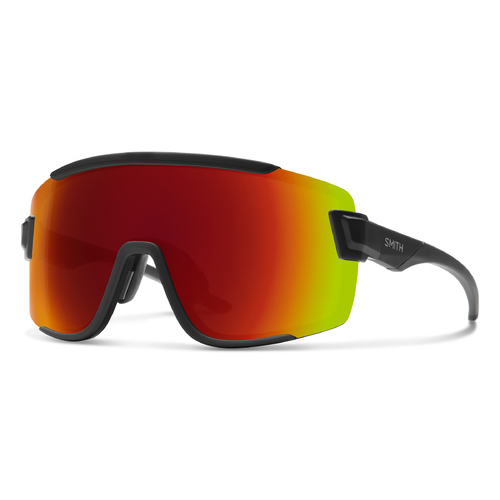 Smith Wildcat 003/X6-99 Matte Black / Red Mirror Lenses