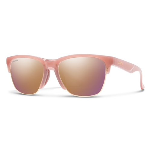 Smith Haywire F45 DU 55 Beige Brown / Rose Gold Mirror Chromapop Lenses
