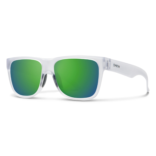 Smith Lowdown 2 2M4 Z9 55 Matte Crystal / Green Mirror Lenses