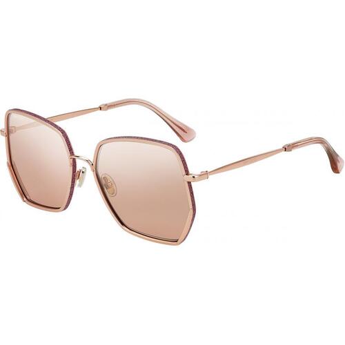 Jimmy Choo ALINE/S EYR 2S 58 Gold Pink / Pink Silver Mirror Lenses