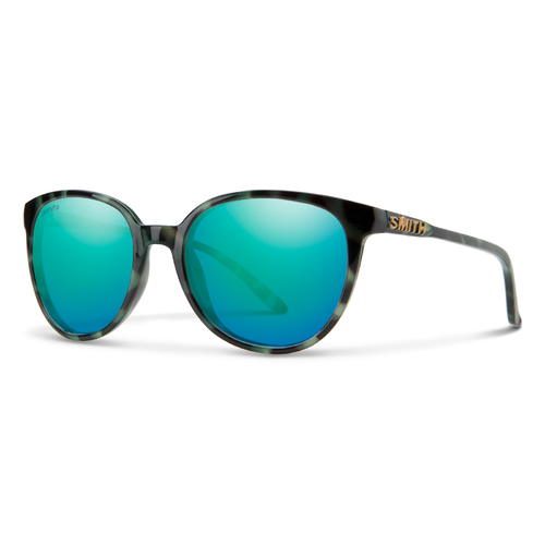 Smith Cheetah PHW G0 54 Havana Green / Opal Mirror Chromapop Lenses