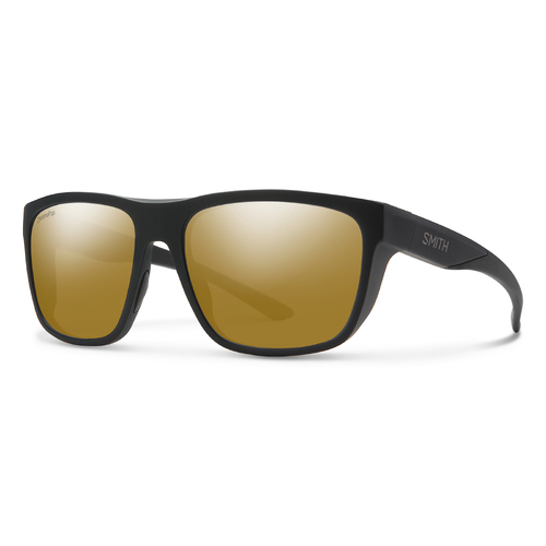 Smith Barra 003 QE 59 Matte Black / Bronze Mirror Polarised Lenses