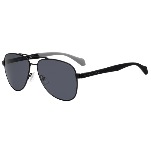 Hugo Boss BOSS 1077/S 003 60 IR Matte Black / Grey Lenses