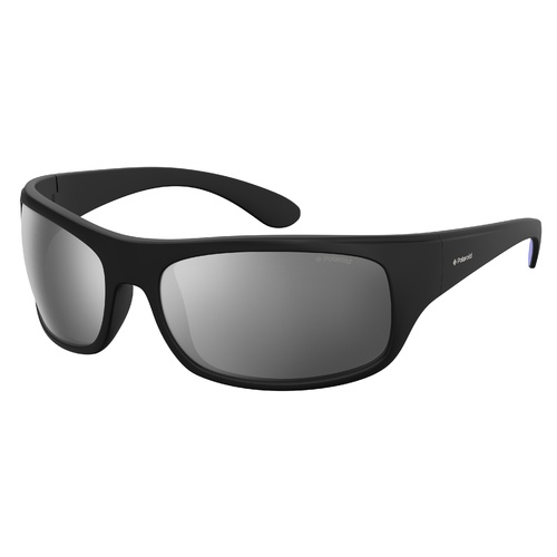 Polaroid Sport PLD 7886 003 EX 66 Matte Black / Grey Silver Mirror Polarised Lenses