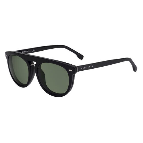 Hugo Boss BOSS 1129 CL-ON 807 54 QT Black / Green Lenses