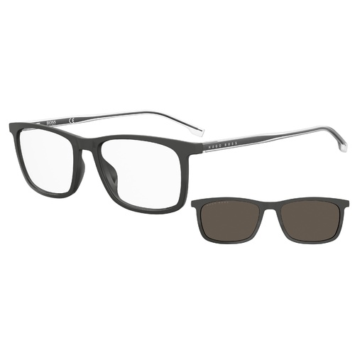 Hugo Boss BOSS 1150/CS FRE 55 IR Matte Grey / Grey Lenses