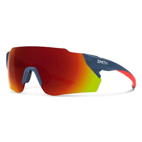 Smith Attack Max IPQ X6 99 Matte Black Blue / Red Mirror Chromapop Lenses