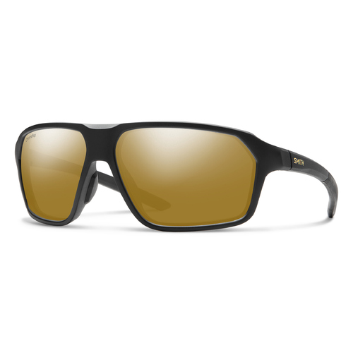 Smith Pathway 003/QE 62 Matte Black / Bronze Mirror Polarised Lenses