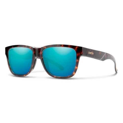 Smith Lowdown Slim 2 086 QG 53 Tortoise / Blue Mirror Chromapop Polarised Lenses