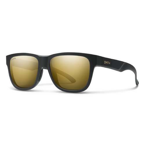 Smith Lowdown Slim 2.0 0NZ/HN 53 Matte Gold Black / Black Gold Mirror Chromapop Polarised Lenses