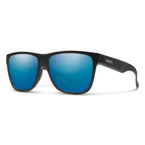 Smith Lowdown XL 2 003 QG 60 Matte Black / Blue Mirror Chromapop Polarised Lenses