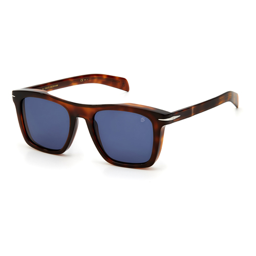 David Beckham DB 7000/S WR9 KU 51 Brown Havana / Blue Lenses