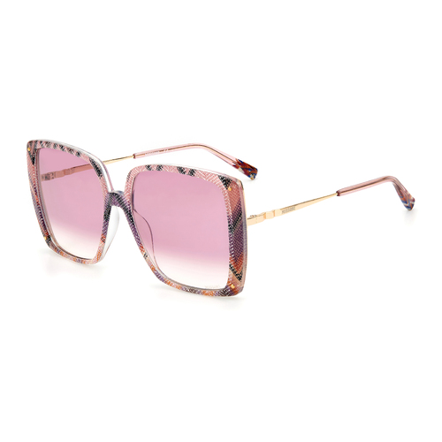 Missoni MIS 0002/S OBL 3X 58 Pattern Pink / Pink Lenses