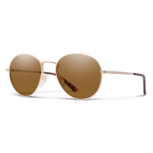 Smith Prep AOZ SP 53 Matte Gold / Bronze Mirror Polarised Lenses