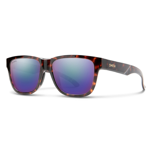 Smith Lowdown Slim 2.0 086/DF 53 Havana / Violet Mirror Polarised Lenses