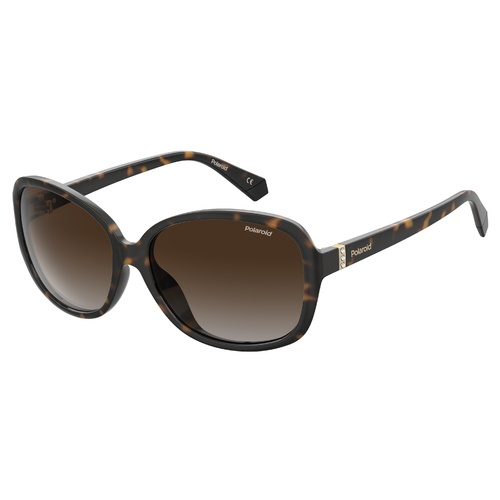 Polaroid PLD 4098/S 086 LA 58 Havana / Brown Gradient Polarised Lenses