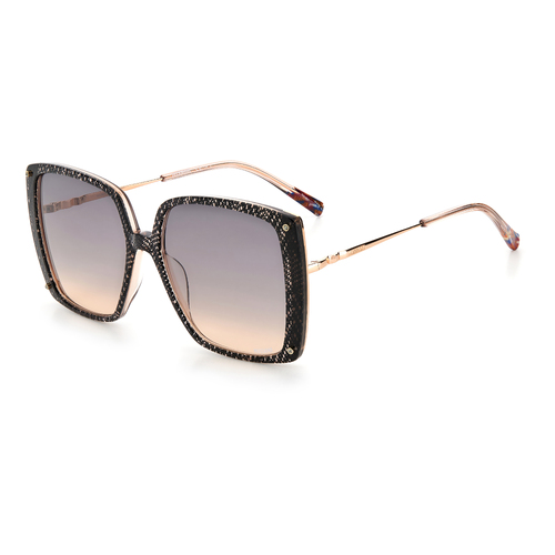 Missoni MIS 0002/S KDX FF 58 Black Nude / Grey Fuchsia Lenses