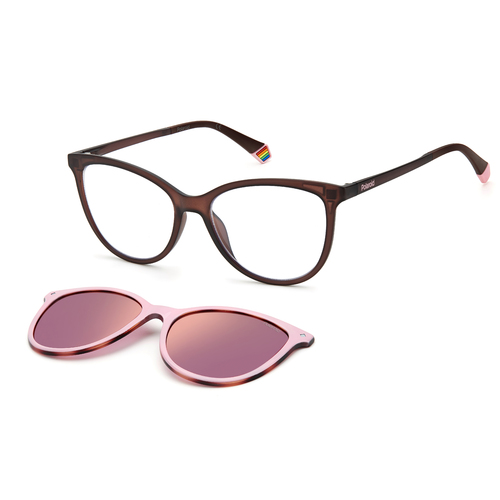 Polaroid PLD 6138/CS 35J A2 53 Pink / Gold Mirror Polarised Lenses