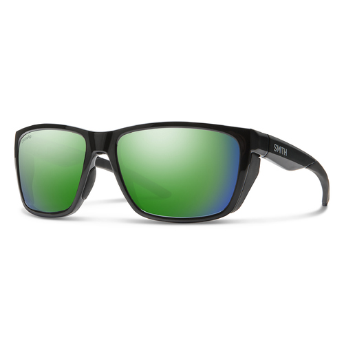 Smith Longfin 807/UI 59 Black / Green Mirror Polarised Lenses