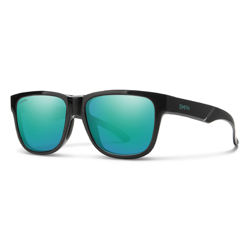 Smith Lowdown Slim 2 7ZJ QG 53 Black Green / Blue Mirror Chromapop Polarised Lenses